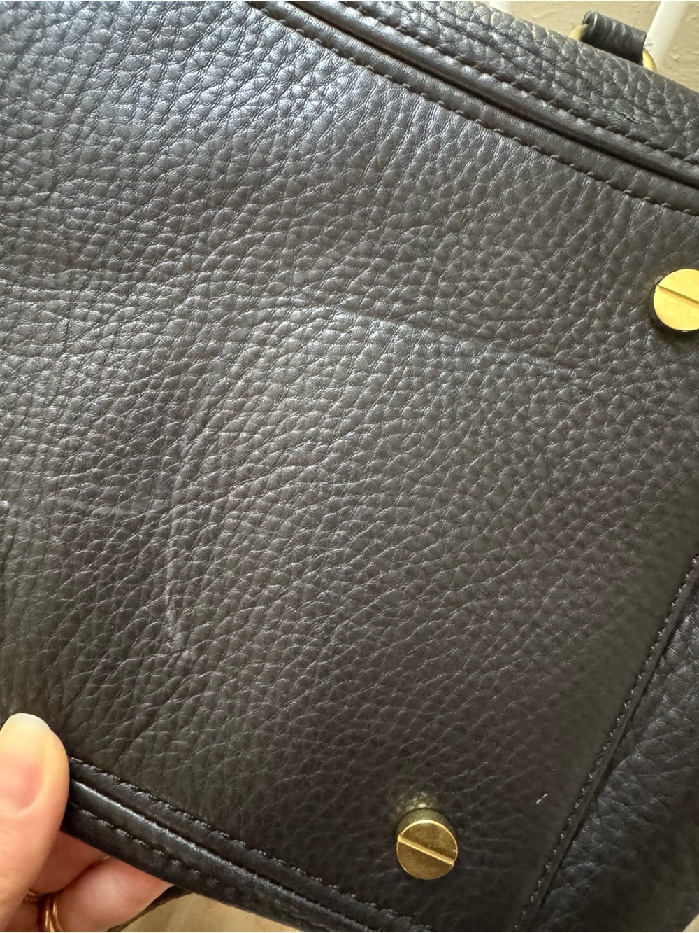 J.Crew black leather purse - Picture 7 of 7